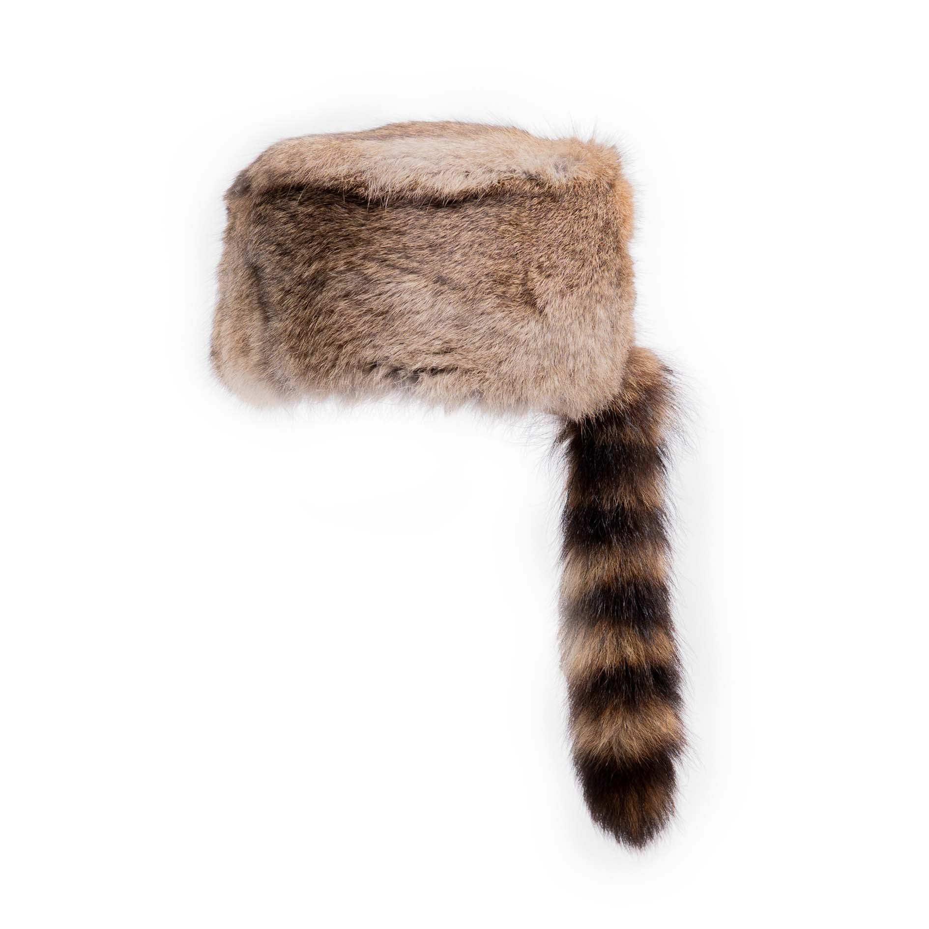 Davey Crocket Rabbit with Raccoon Tail (Youth) – Crown Cap