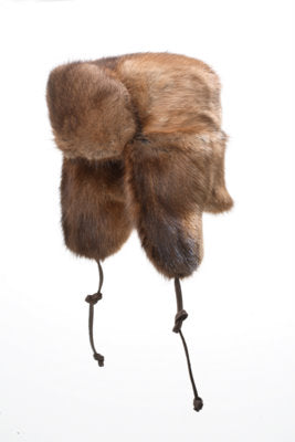 Muskrat Full Fur Russian Style – Crown Cap