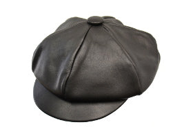 The Mod Lamb Leather Newsboy Cap