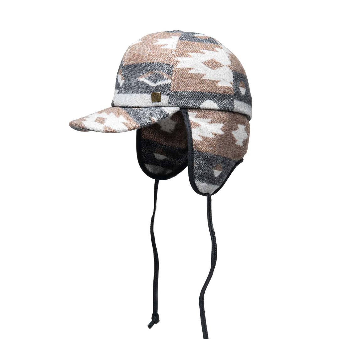 Dakota Tie-Up Cap with Fleece Lining