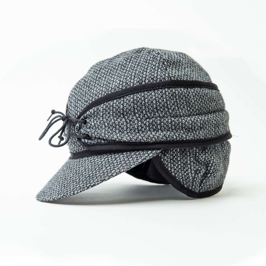 Wheel Cap Pattern Wool Wool Blend Pattern Railroad Hat – Crown Cap