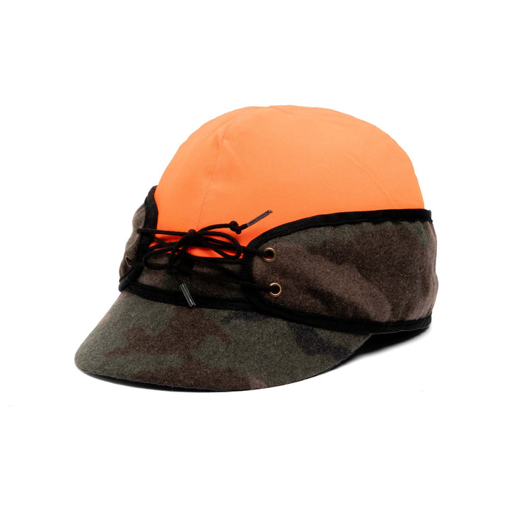 Convertible Wool Blend Camo/Blaze Railroad