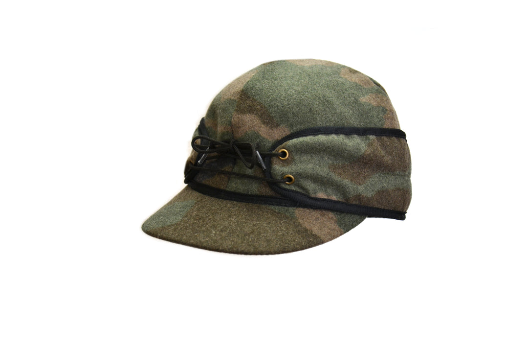 Convertible Wool Blend Camo/Blaze Railroad