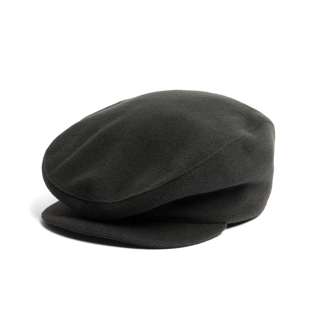 Wool Blend Solid Color Ivy Cap