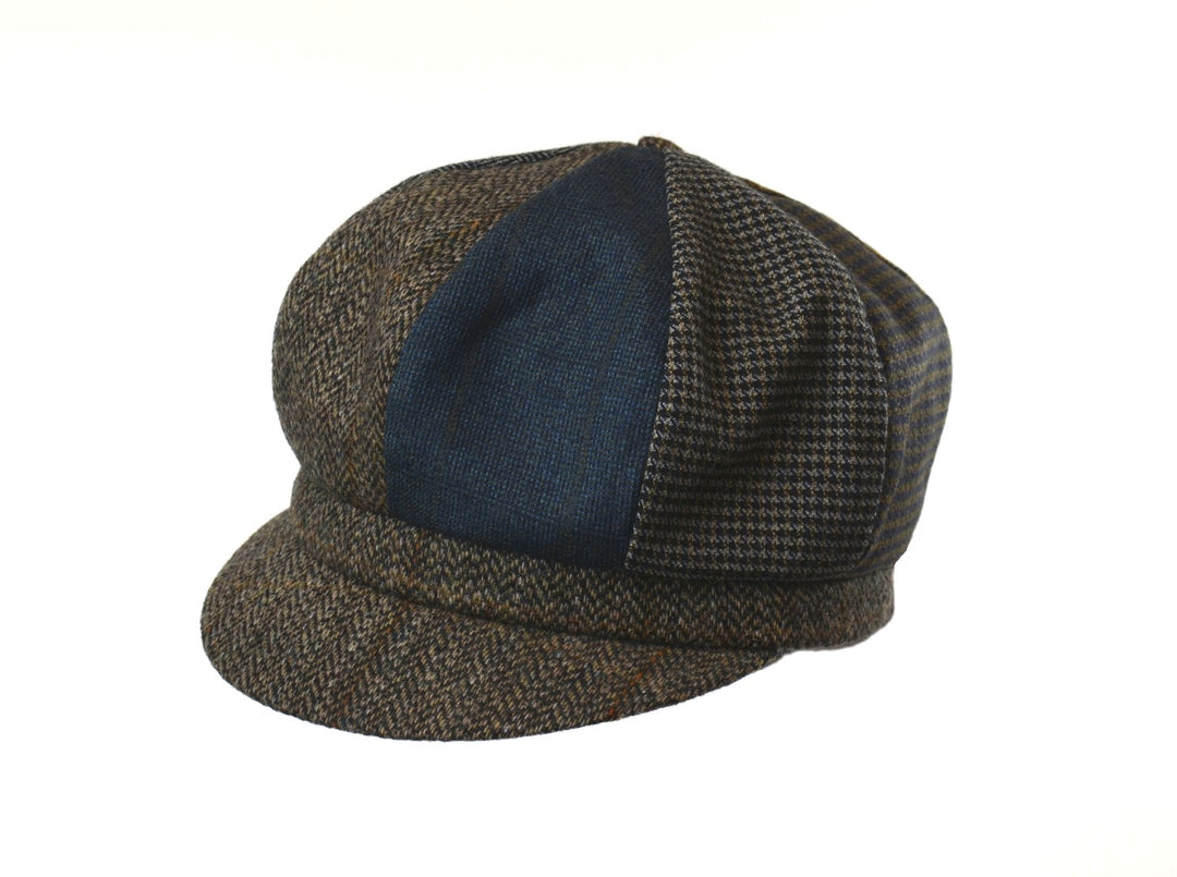 Patchwork Newsboy Cap