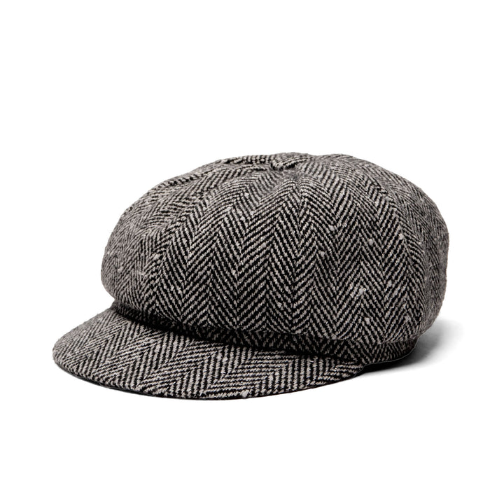 Herringbone Newsboy Cap