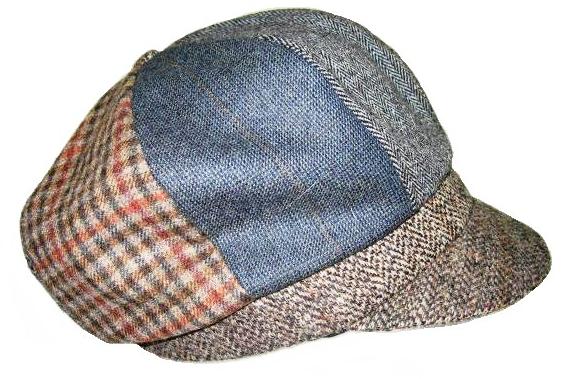 Patchwork Newsboy Cap