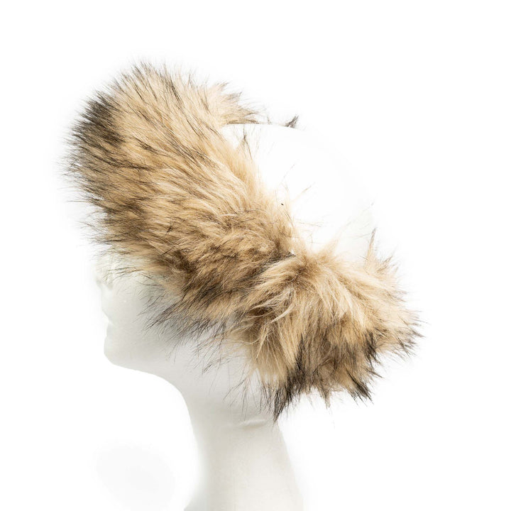Faux Fur Coyote Headband