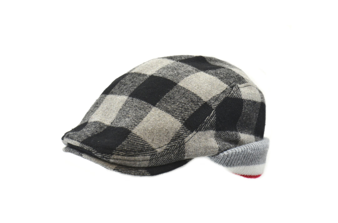 Buffalo Check Ivy Cap with Work Sock Earband