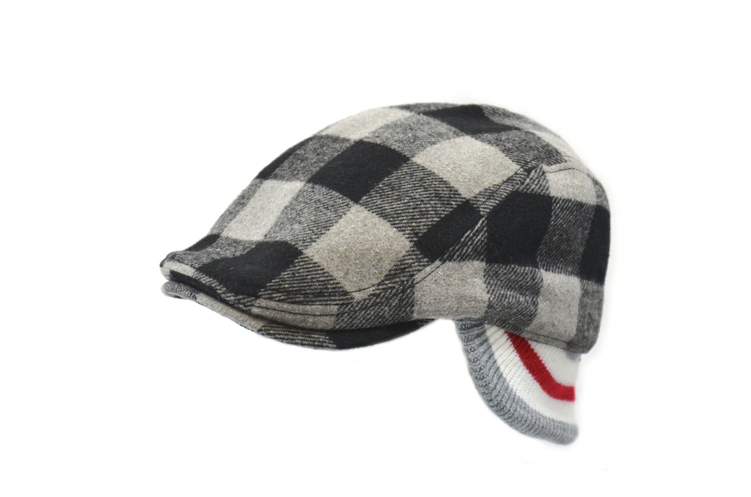 Buffalo Check Ivy Cap with Work Sock Earband