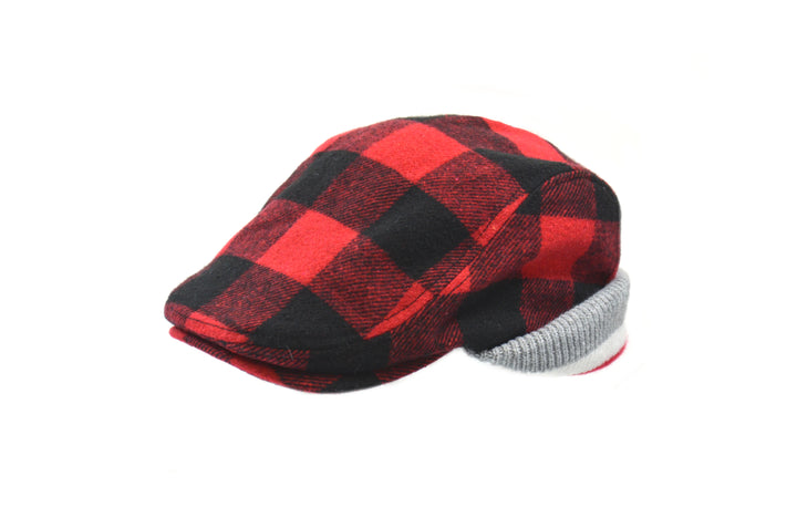 Buffalo Check Ivy Cap with Work Sock Earband