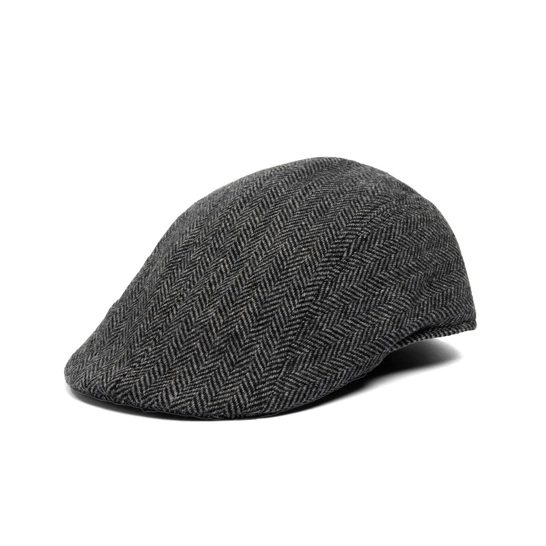 Herringbone Tweed Duckbill Ivy Cap