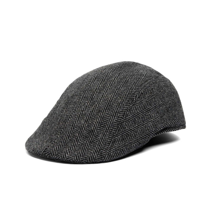Herringbone Tweed Duckbill Ivy Cap