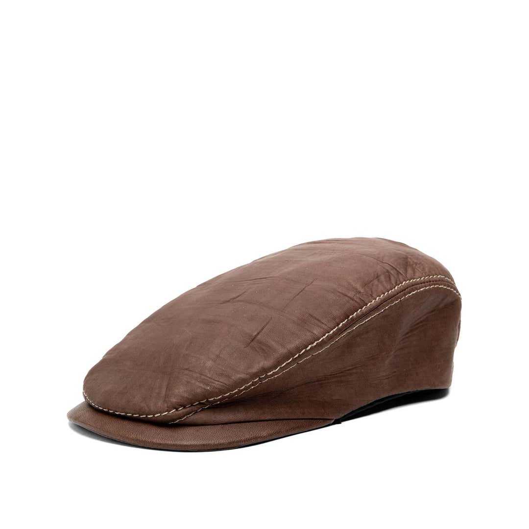 Leather Ivy Cap