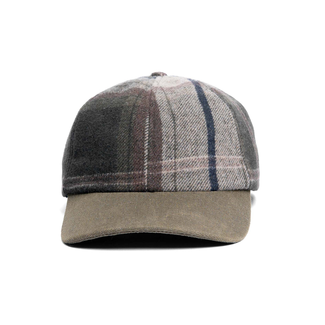 Woodland Plaid Ballcap with Dropdown Earband