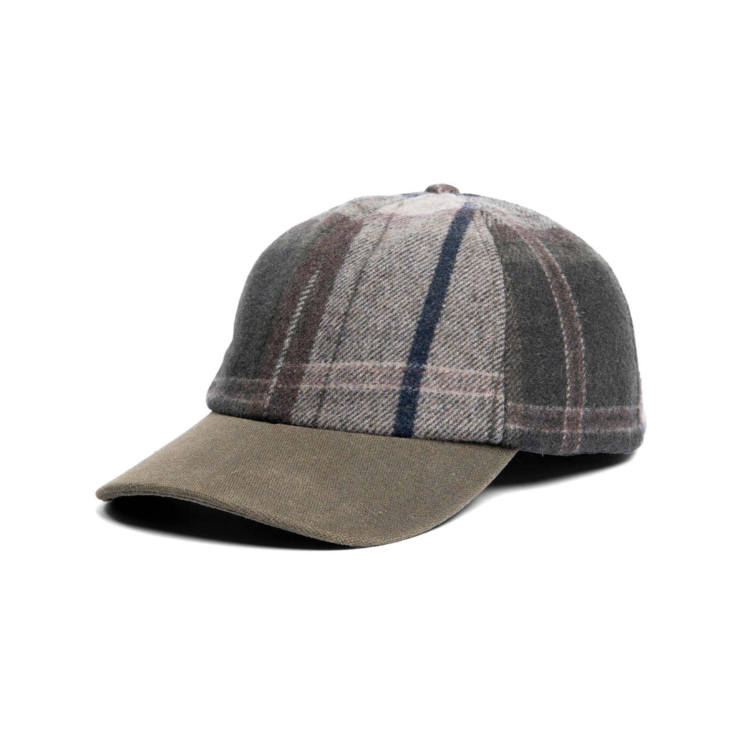 Woodland Plaid Ballcap with Dropdown Earband