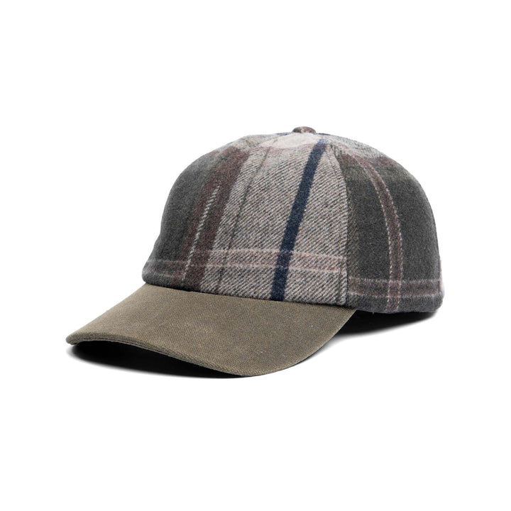 Woodland Plaid Ballcap with Dropdown Earband