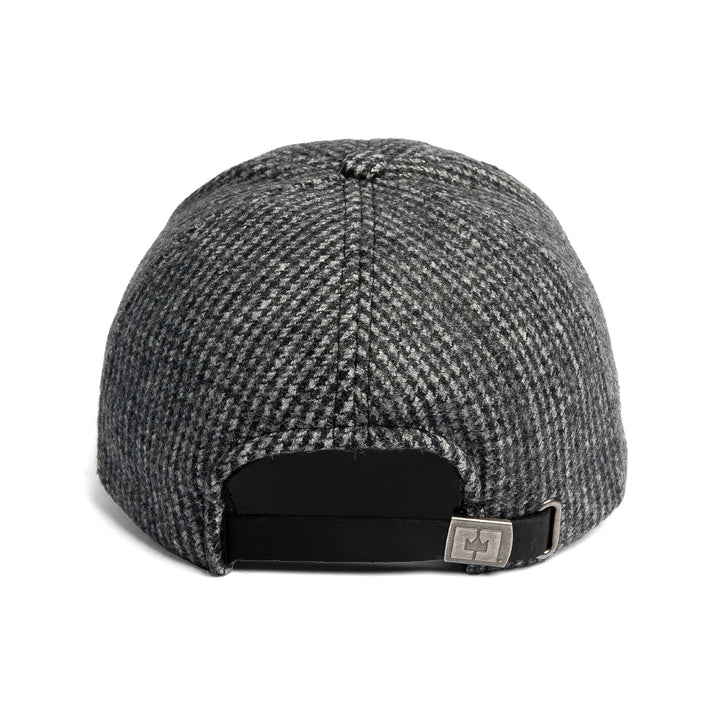Houndstooth Adjustable Winter Ballcap