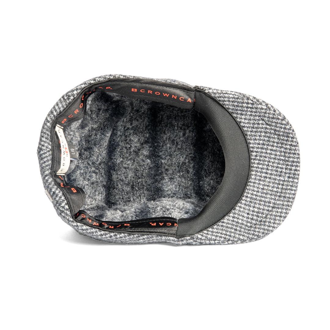 Houndstooth Winter Ivy Cap
