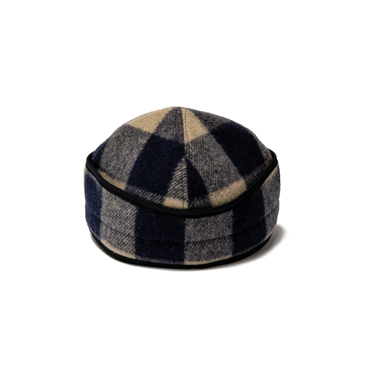 **Exclusive Retro Revival** Wool Blend Plaid Railroad