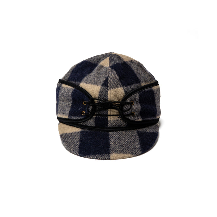 **Exclusive Retro Revival** Wool Blend Plaid Railroad