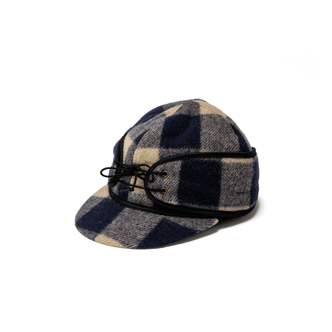 **Exclusive Retro Revival** Wool Blend Plaid Railroad