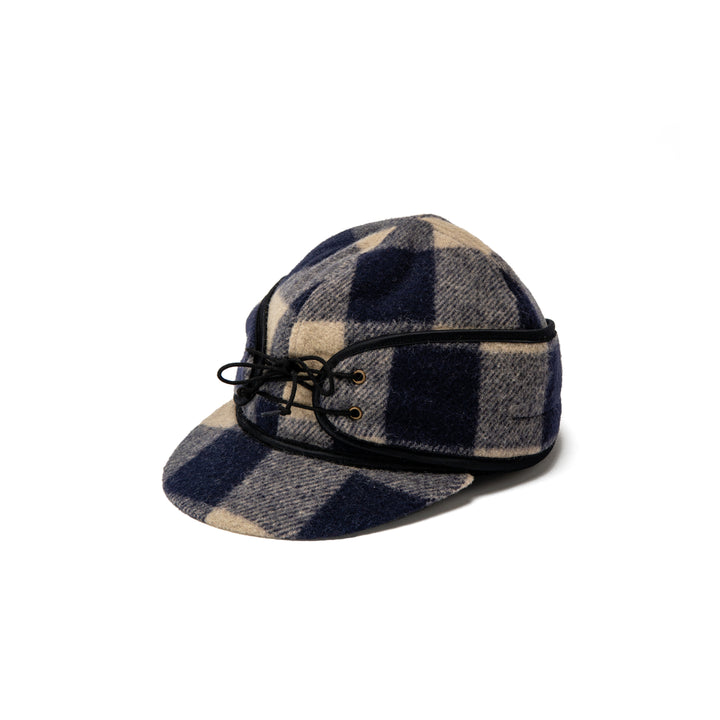 **Exclusive Retro Revival** Wool Blend Plaid Railroad