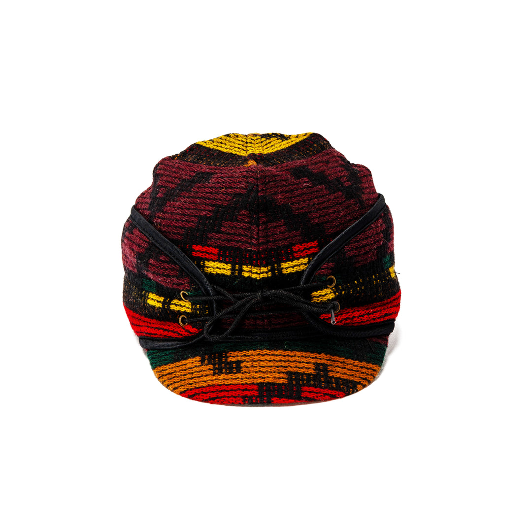 **Exclusive Retro Revival** Patterned Wool Railroad