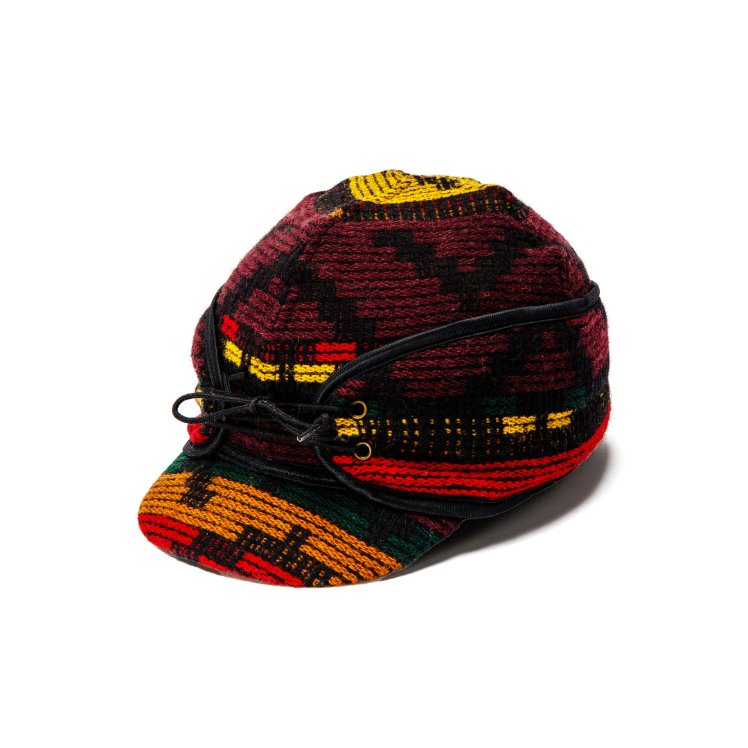 **Exclusive Retro Revival** Patterned Wool Railroad