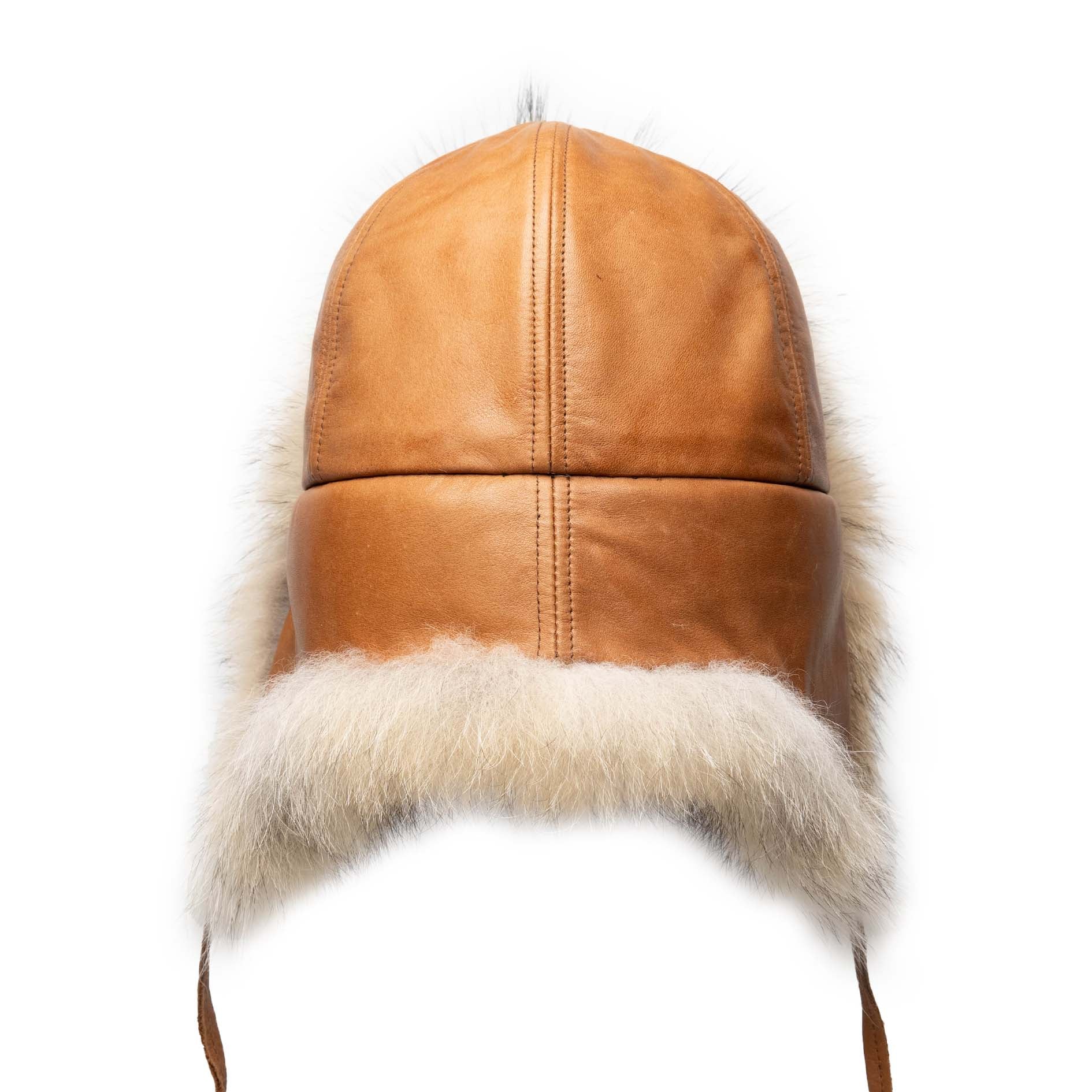 Coyote Aviator with Leather Cover – Crown Cap
