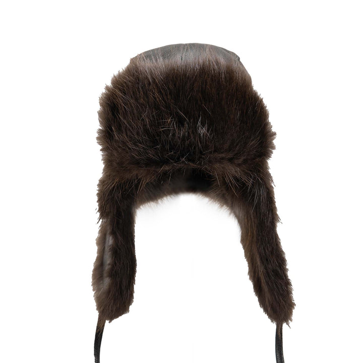 Beaver Aviator with Vintage Leather Cover