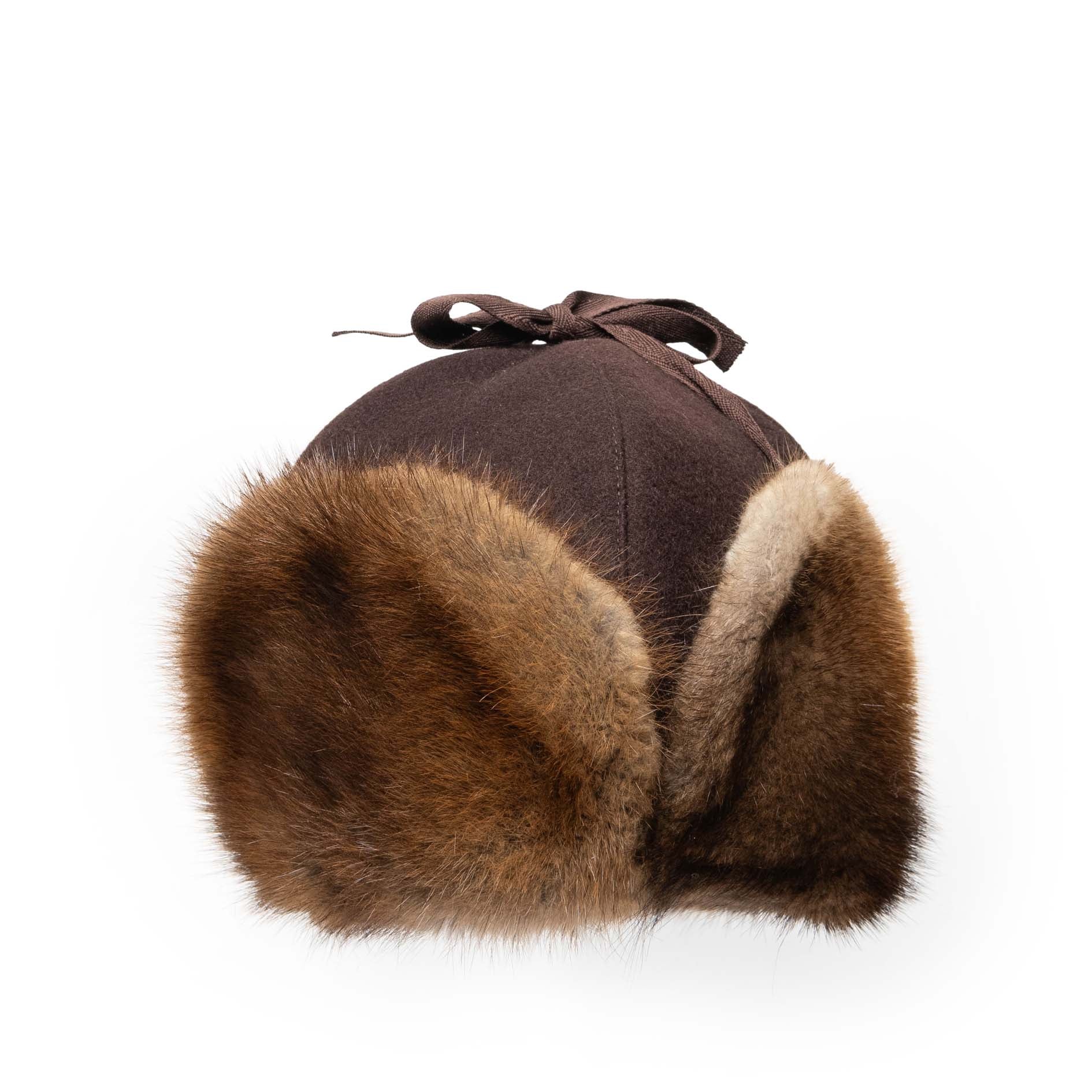 Muskrat with Melton Crown – Crown Cap