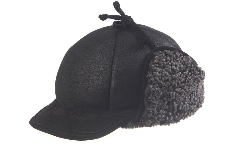 The Drake Peaked Shearling Hat