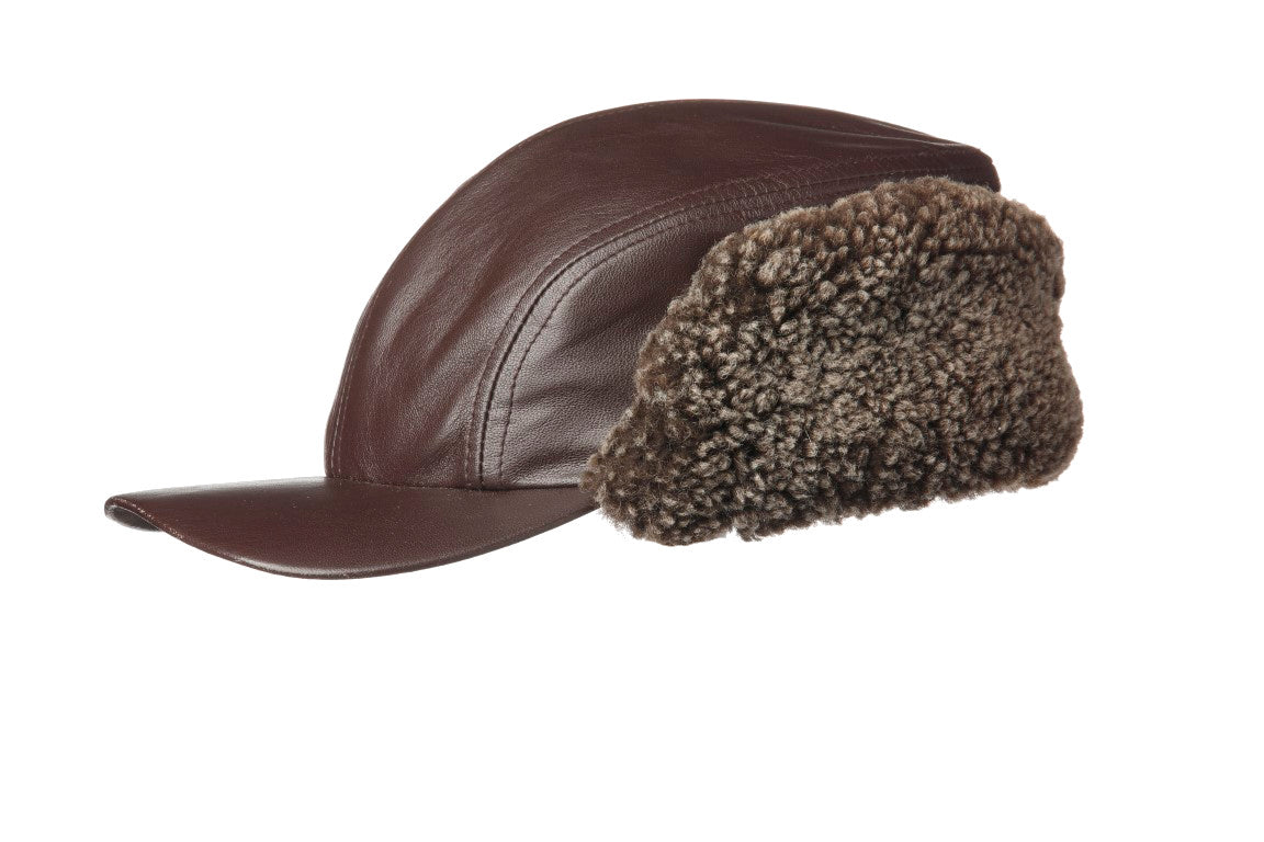Navigator Lambskin with Shearling Cap – Crown Cap