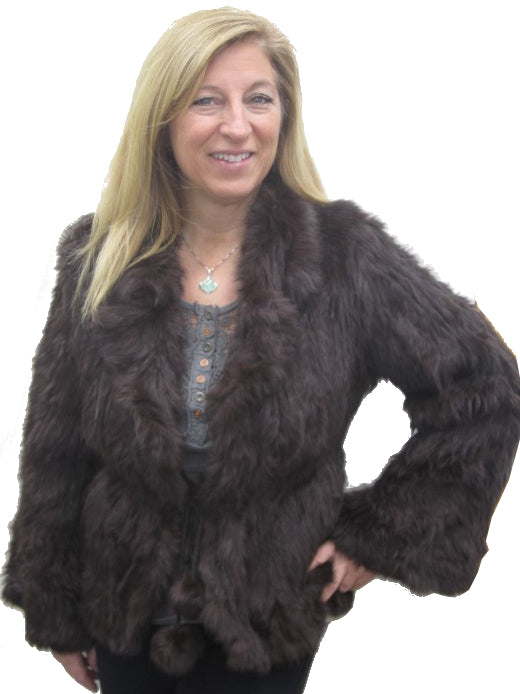 Rabbit Fur Coat