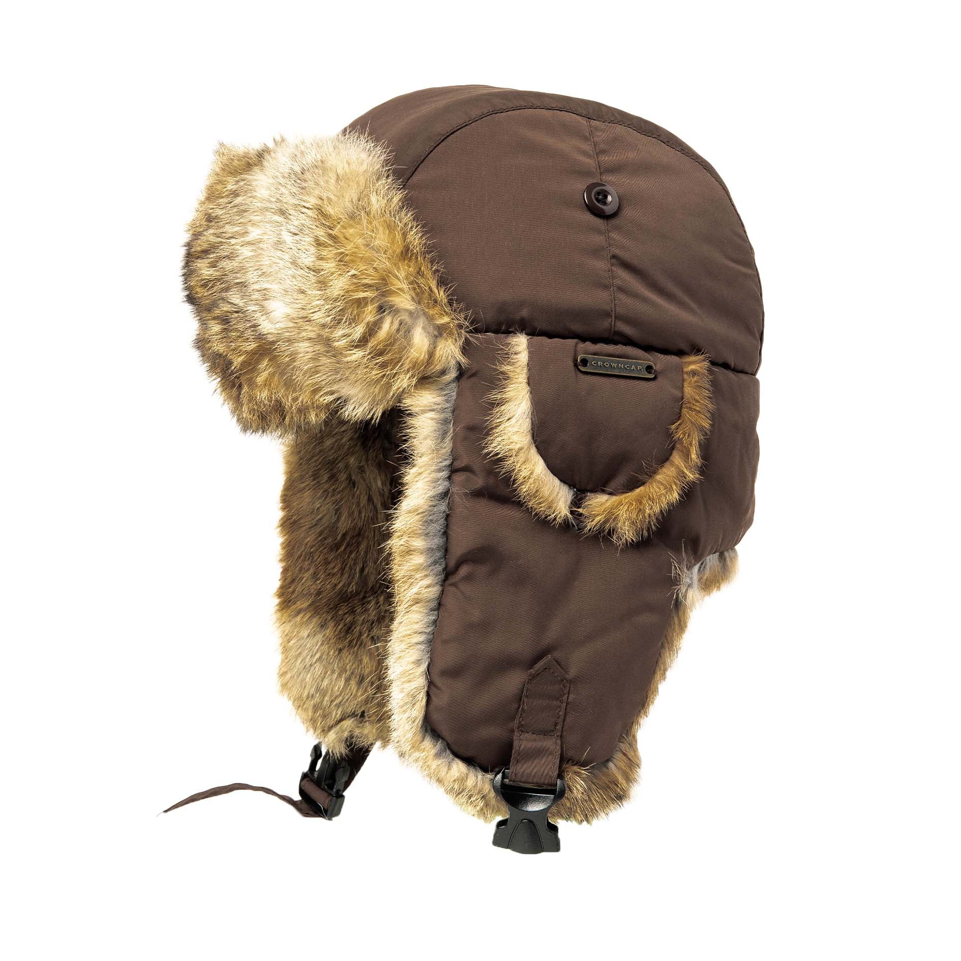 Aviator with Rabbit Trim – Crown Cap