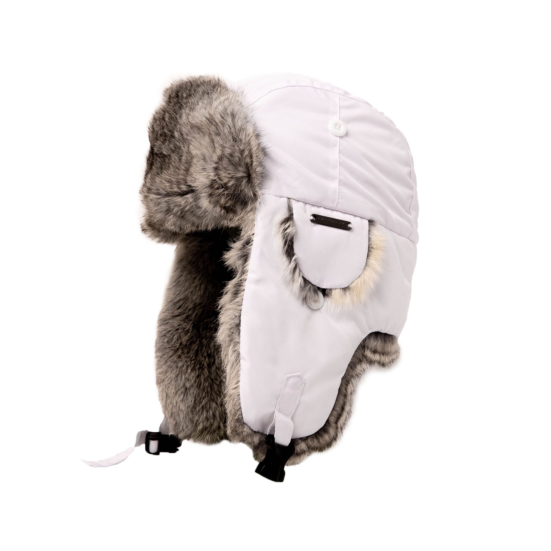 Aviator with Rabbit Trim – Crown Cap