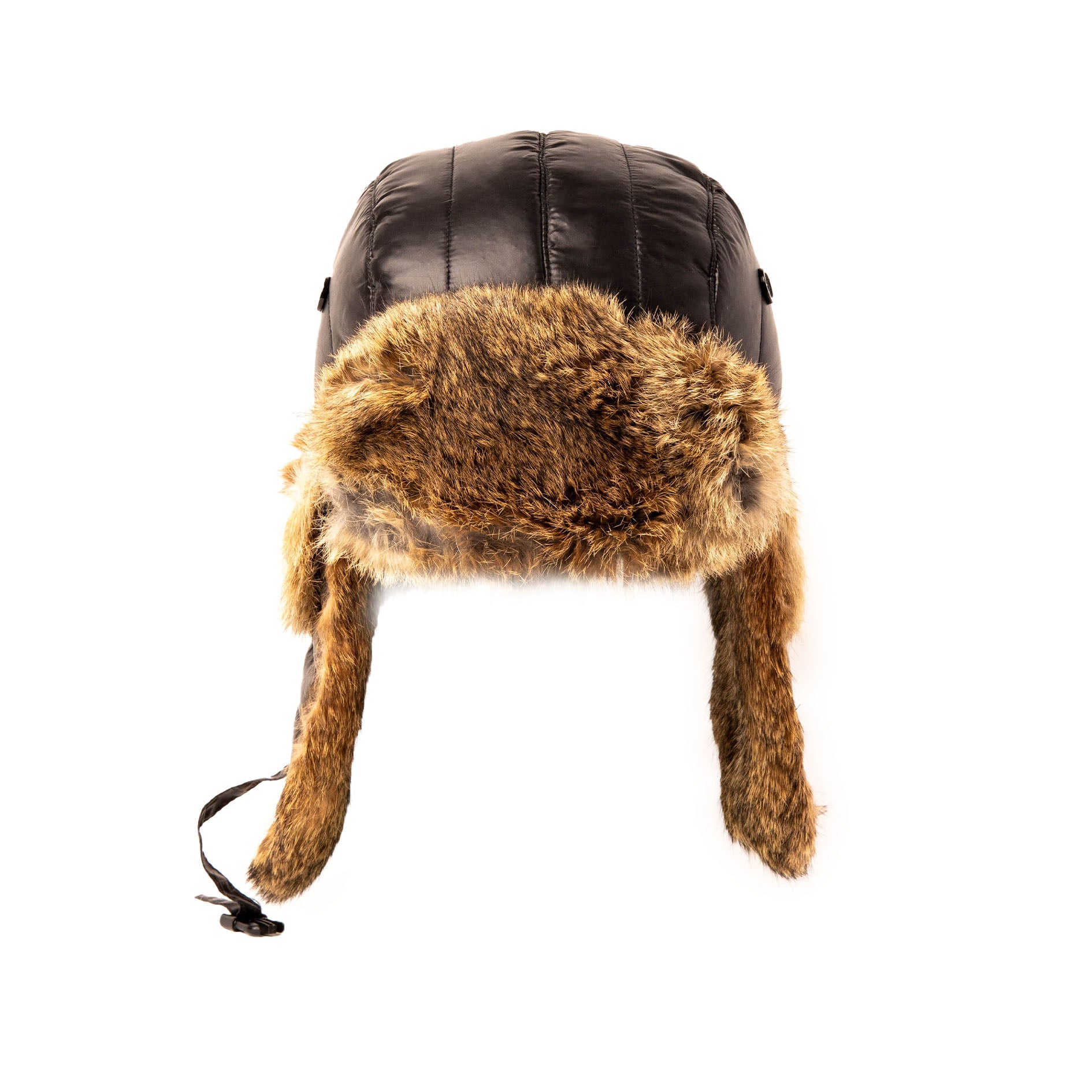 Puffle Nylon Aviator with Rabbit Trim – Crown Cap