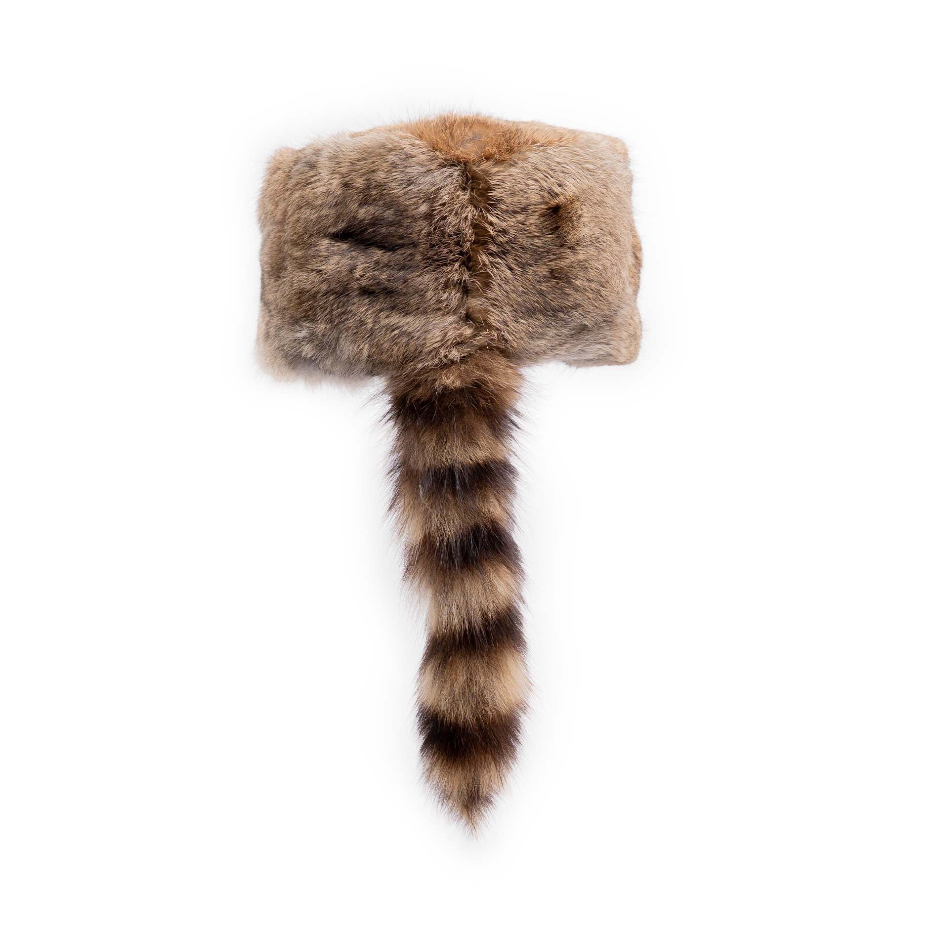 Davey Crocket Rabbit with Raccoon Tail – Crown Cap