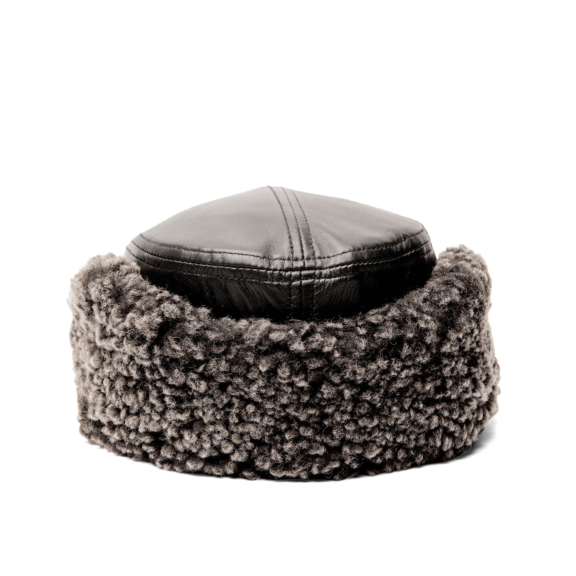Navigator Lambskin with Shearling Cap – Crown Cap