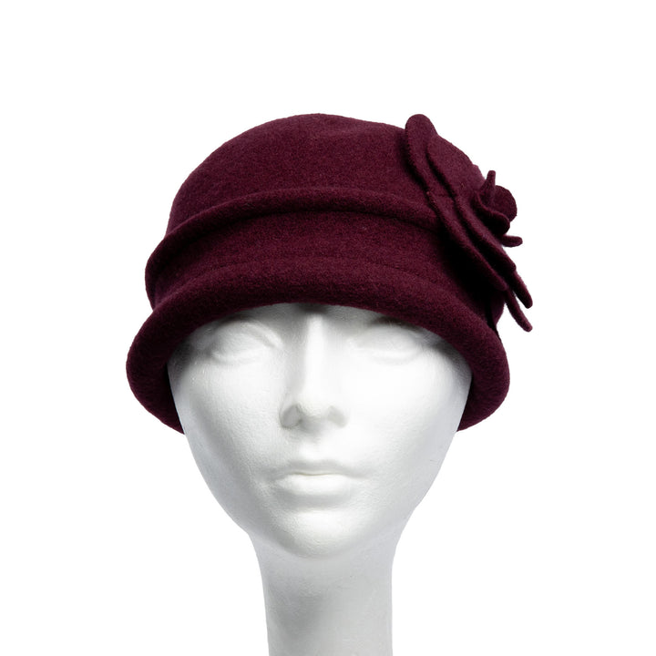 'The Petal' Soft Knit Wool Cloche