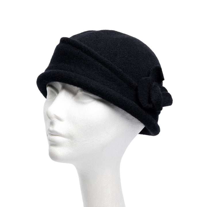 'The Rose' Soft Knit Wool Cloche