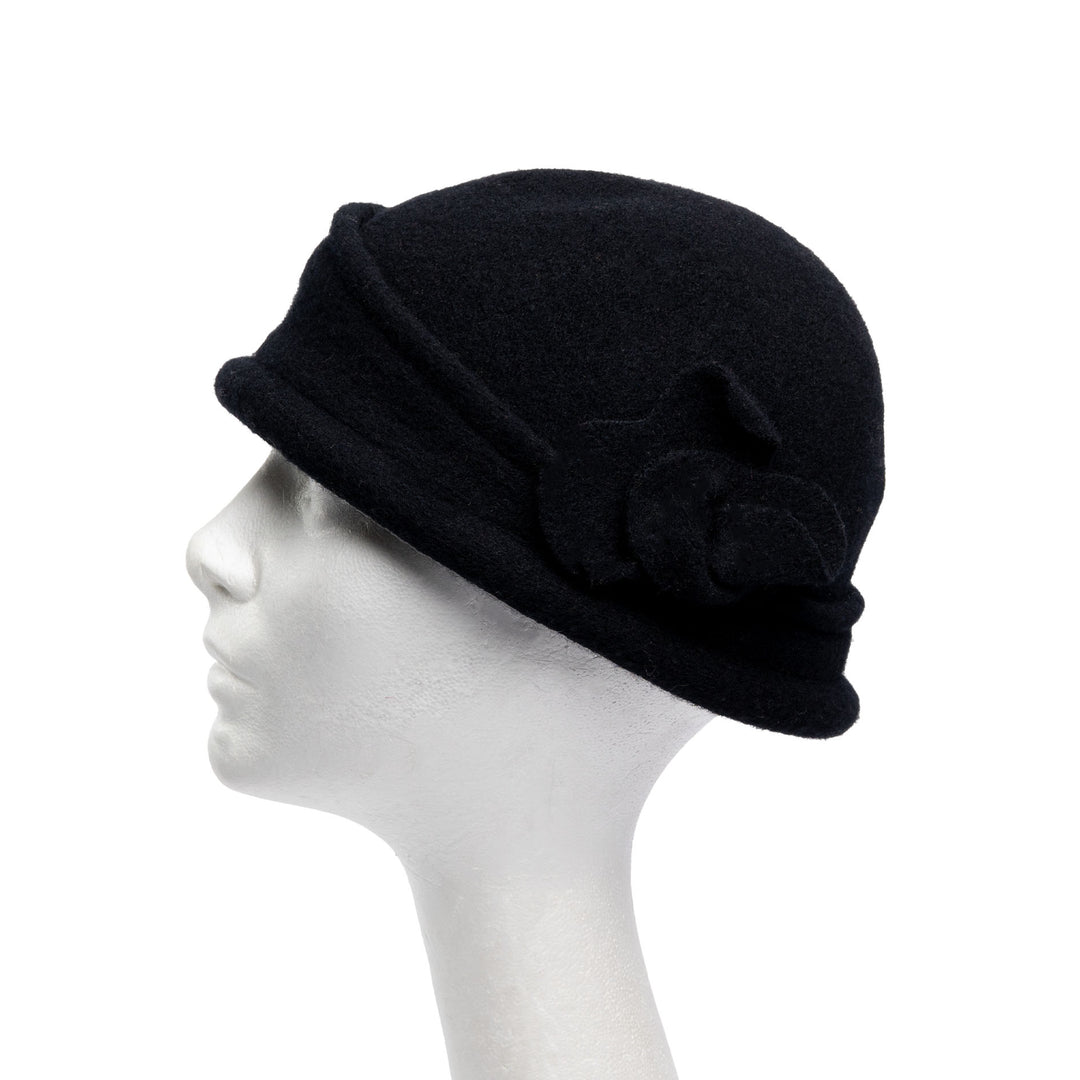 'The Rose' Soft Knit Wool Cloche