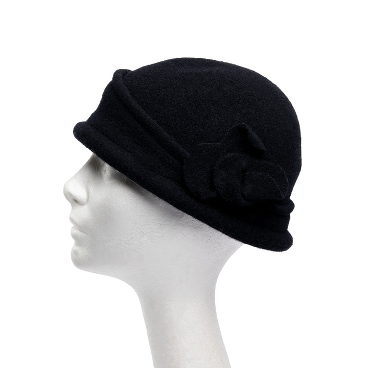 'The Rose' Soft Knit Wool Cloche