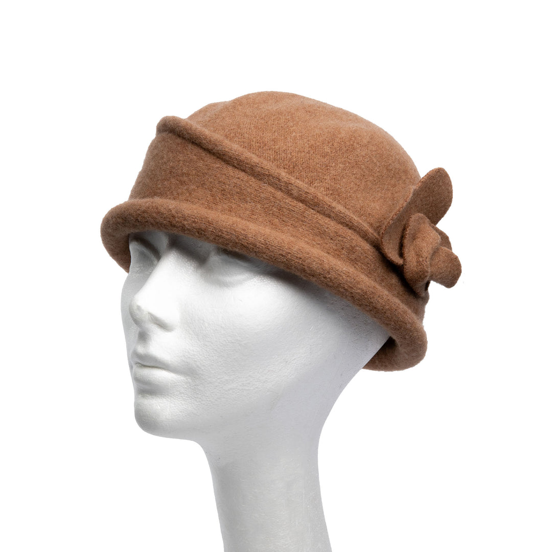 'The Rose' Soft Knit Wool Cloche