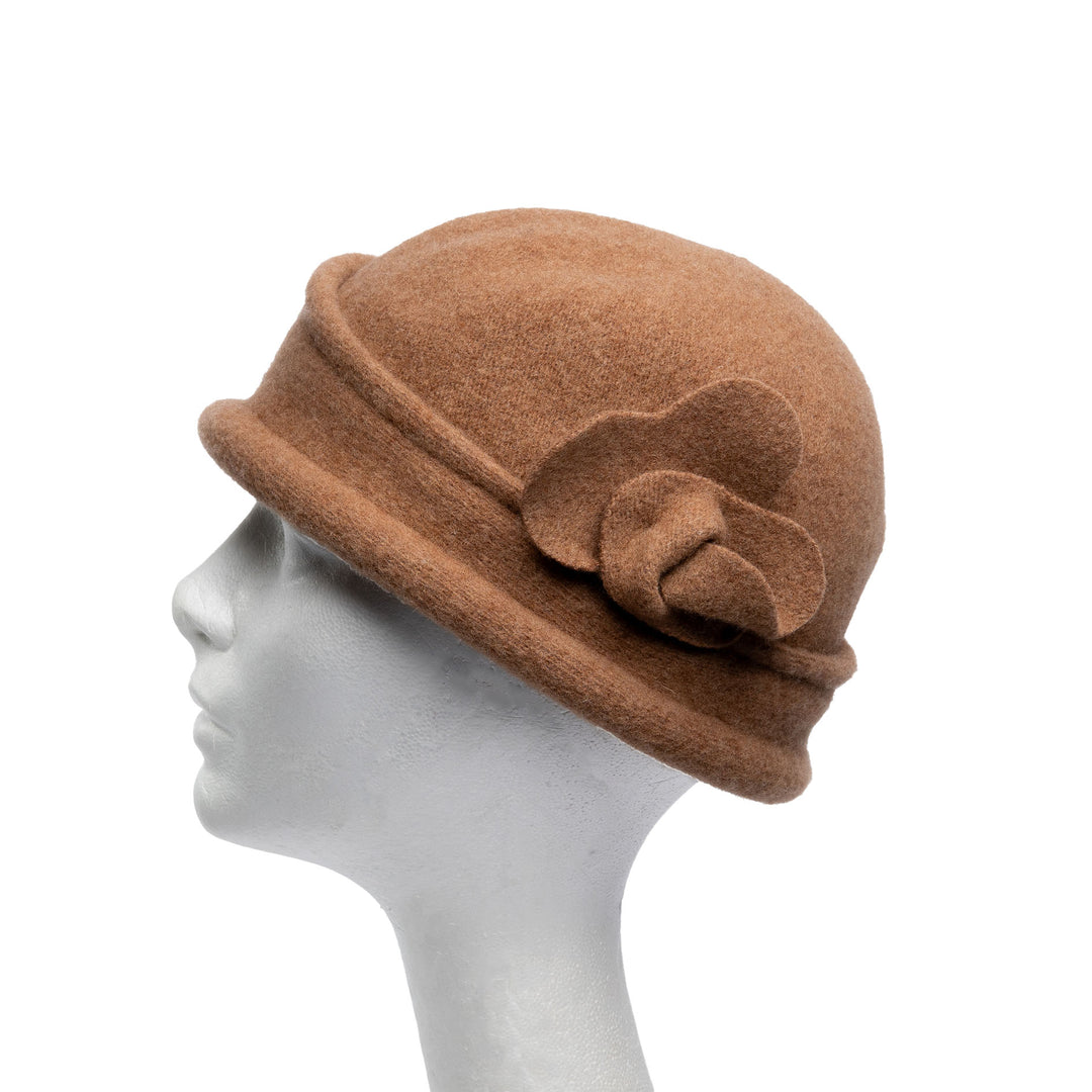 'The Rose' Soft Knit Wool Cloche