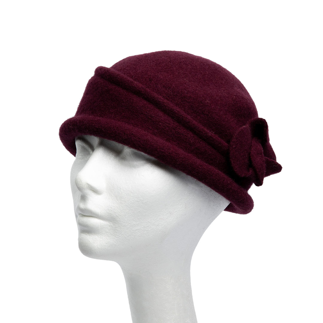 'The Rose' Soft Knit Wool Cloche