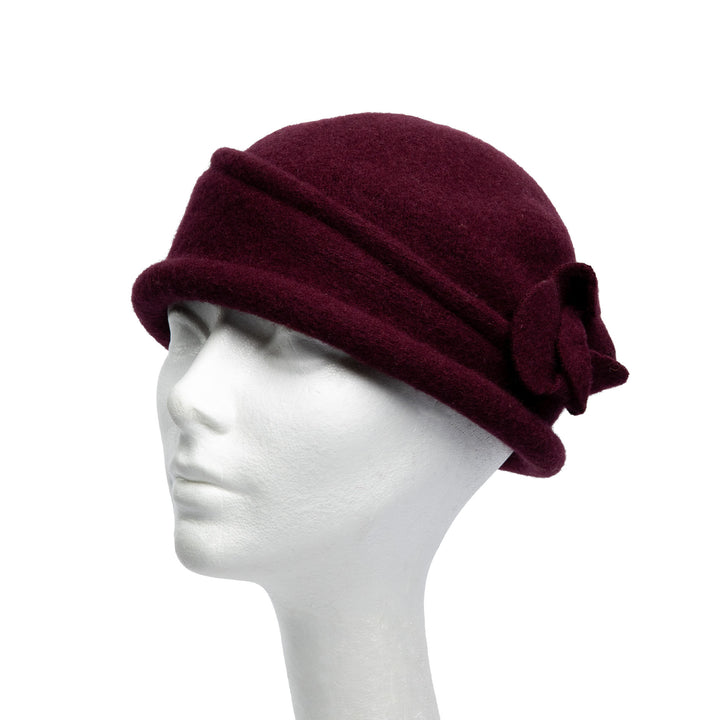 'The Rose' Soft Knit Wool Cloche