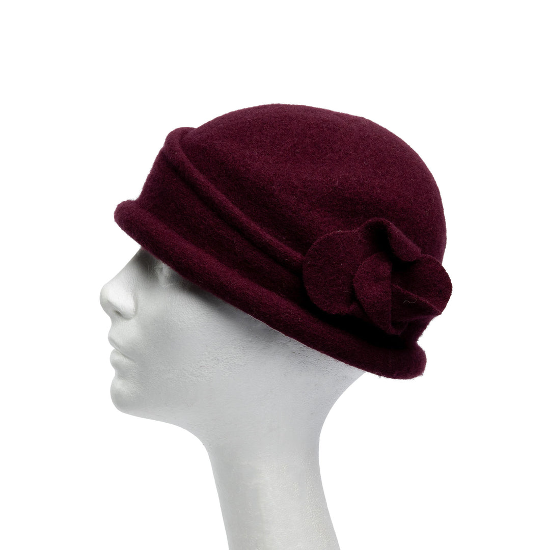 'The Rose' Soft Knit Wool Cloche