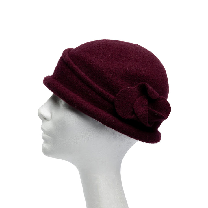 'The Rose' Soft Knit Wool Cloche